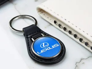 Lexus Porte-clés Hommes Simili Robuste Bord Design